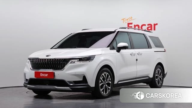 Kia Carnival 4th generation 2021 Белый из Кореи