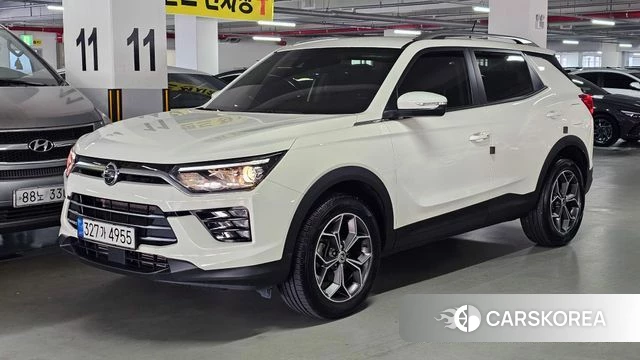 Ssangyong Beautiful Korando 2020 Белый из Кореи