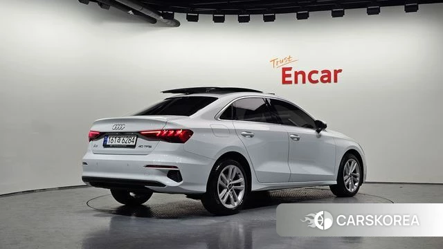 Audi A3 (8Y) 2023 Белый из Кореи