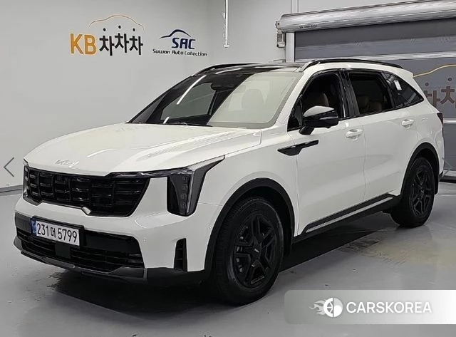 Kia The New Sorento 4th Generation 2024 Белый из Кореи