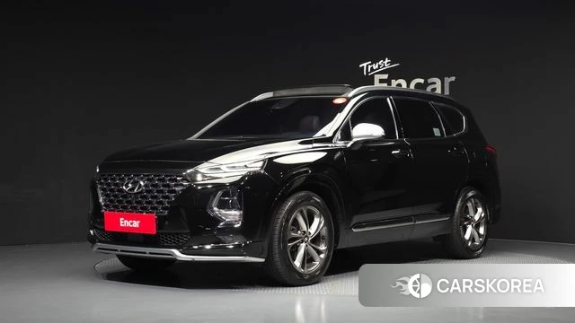 Hyundai Santa Fe TM 2019 Черный из Кореи
