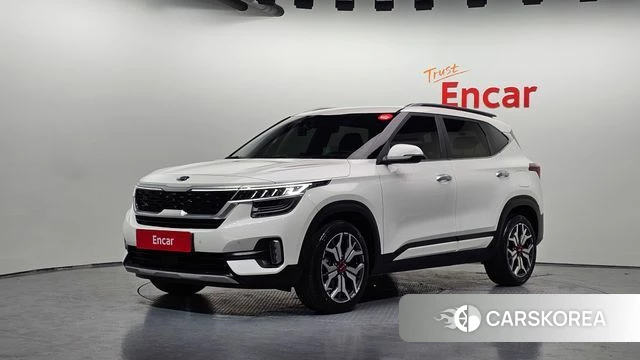Kia Seltos 2021 Белый из Кореи