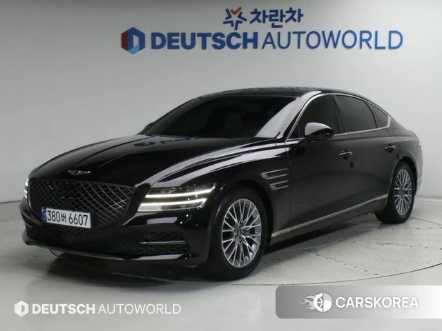 Genesis G80 (RG3) 2023 Черный из Кореи
