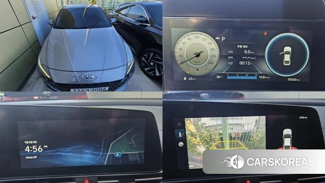 Hyundai Avante (CN7) 2020 Серый из Кореи