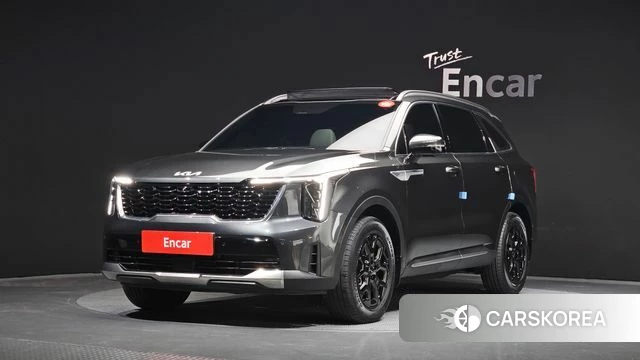 Kia The New Sorento 4th Generation 2024 Серый из Кореи