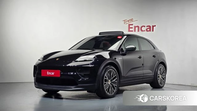 Porsche Makan EV 2025 Черный из Кореи