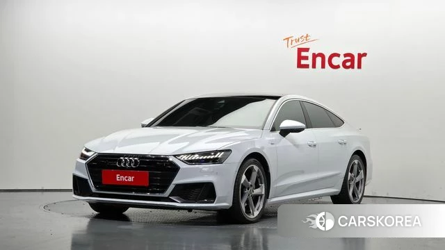 Audi A7 (4K) 2022 Белый из Кореи