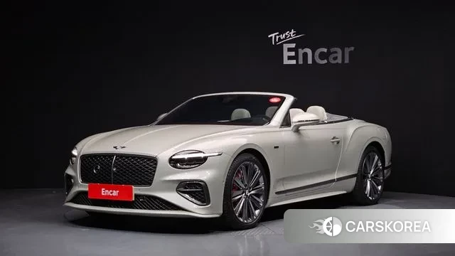 Bentley Continental GT 4th Generation 2025 Жемчужный цвет из Кореи