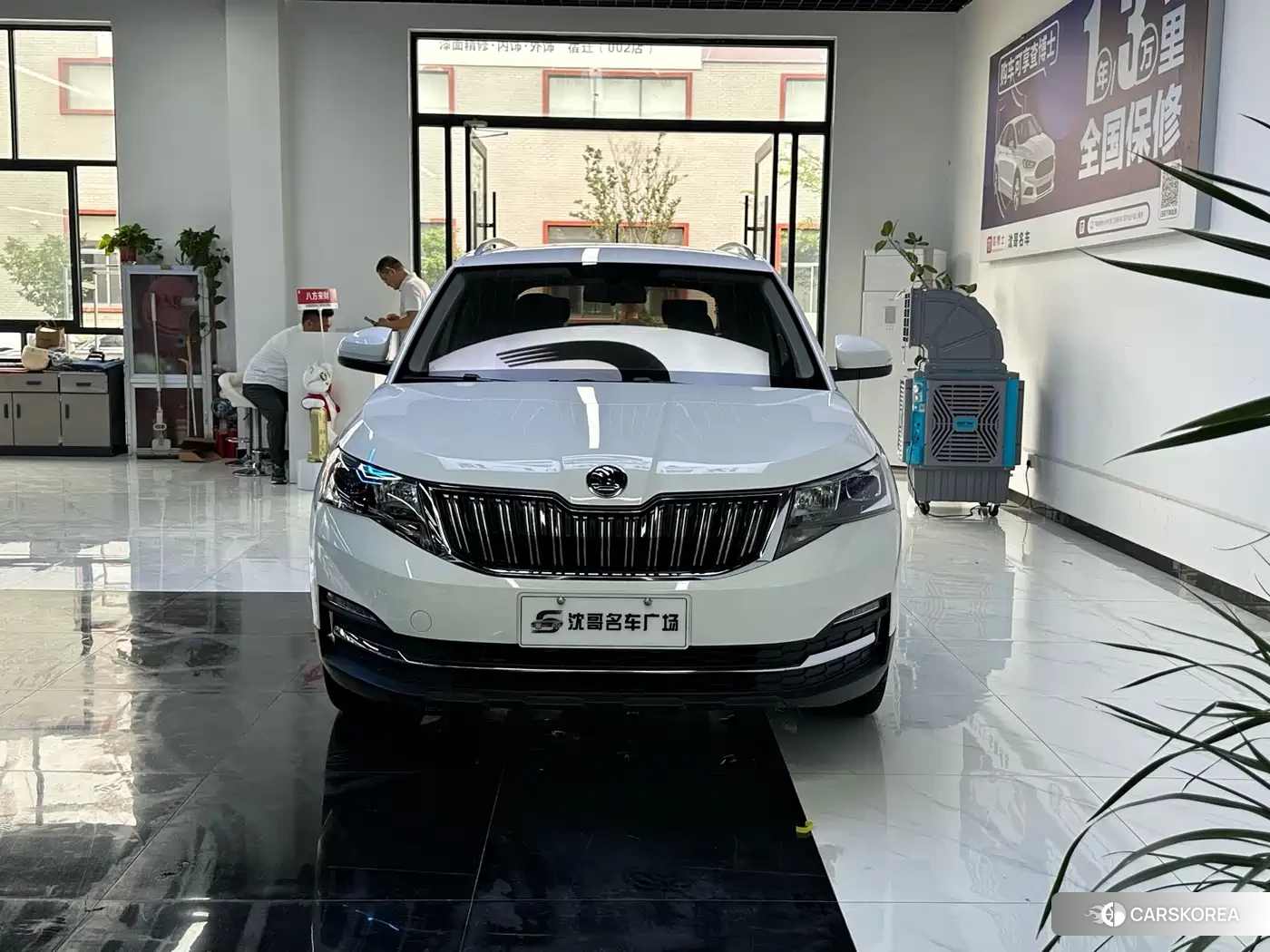 Skoda Kamiq 2021 Белый из Китая