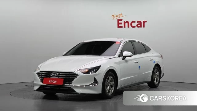 Hyundai Sonata (DN8) 2021 Белый из Кореи