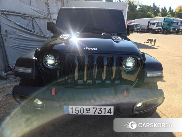 Jeep Wrangler (JL) 2023 Черный из Кореи