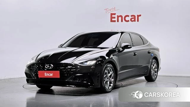 Hyundai Sonata (DN8) 2021 Черный из Кореи