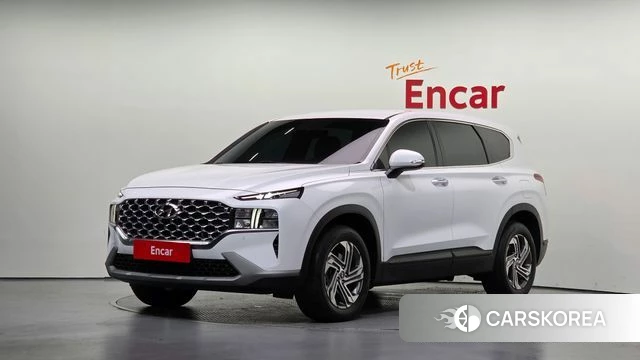 Hyundai The New Santa Fe 2021 Белый из Кореи