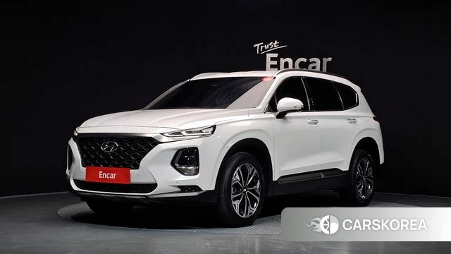 Hyundai Santa Fe TM 2018 Белый из Кореи
