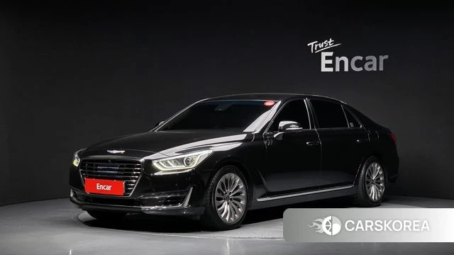 Genesis EQ900 2018 Черный из Кореи