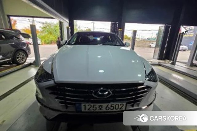 Hyundai Sonata (DN8) 2022 Белый из Кореи