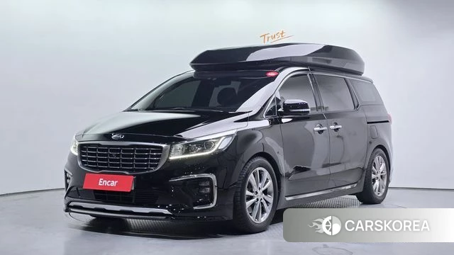 Kia The New Carnival 2019 Черный из Кореи