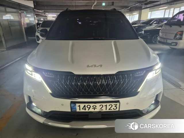 Kia Carnival 4th generation 2021 Белый из Кореи