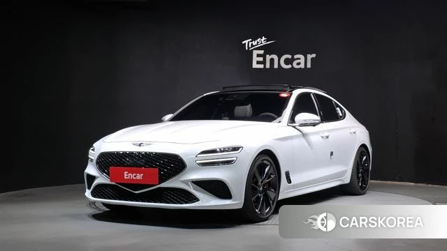 Genesis The New G70 2022 Белый из Кореи