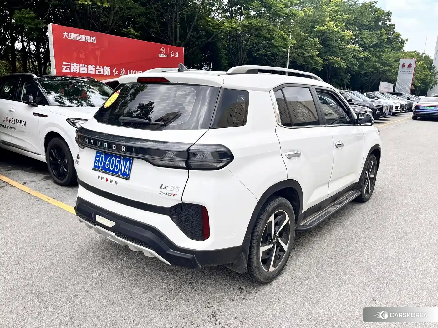 Hyundai ix35 2022 Белый из Китая