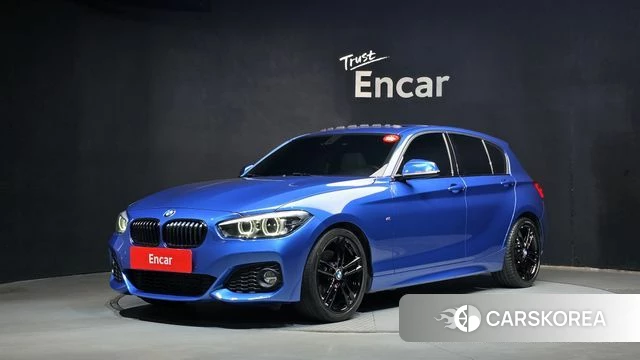 BMW 1 Series (F20) 2018 Синий из Кореи