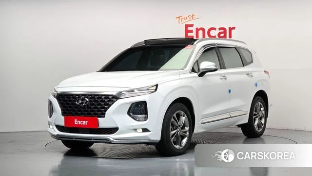 Hyundai Santa Fe TM 2018 Белый из Кореи
