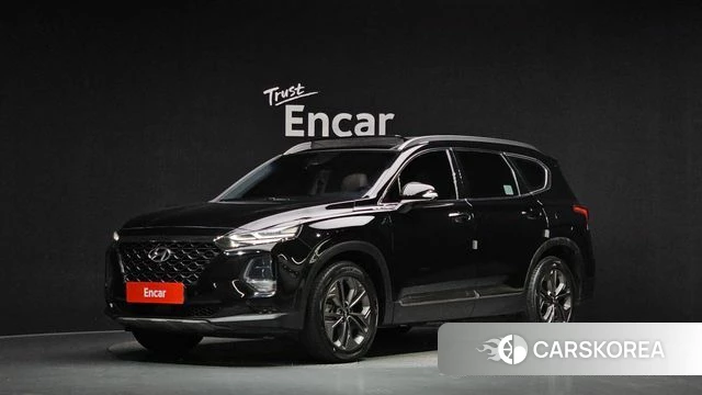 Hyundai Santa Fe TM 2018 Черный из Кореи