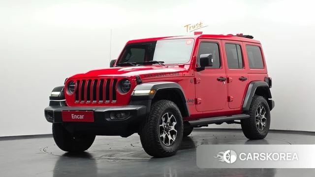 Jeep Wrangler (JL) 2019 Красный из Кореи