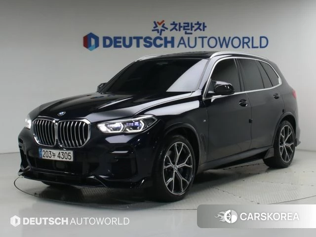 BMW X5 (G05) 2022 Черный из Кореи