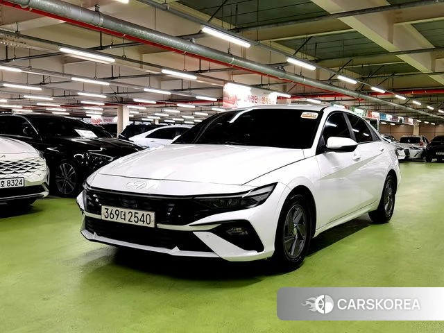 Hyundai The New Avante (CN7) 2023 Белый из Кореи