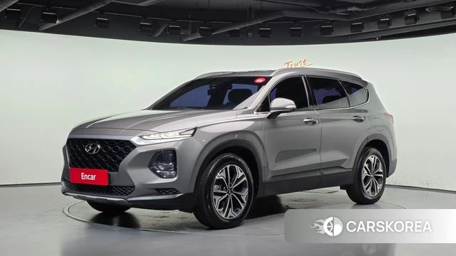 Hyundai Santa Fe TM 2018 Серый из Кореи
