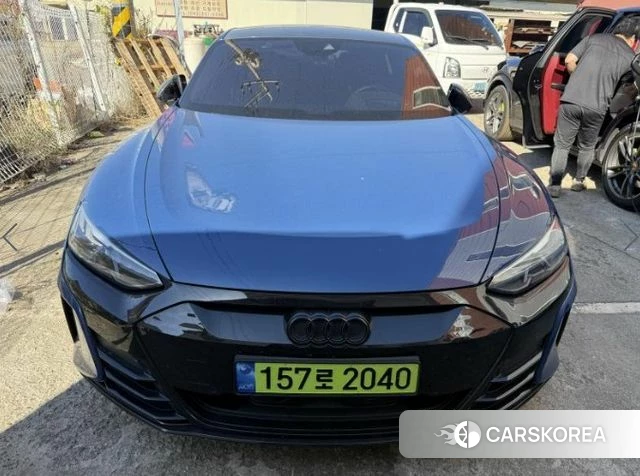 Audi RS e-Tron GT 2021 Синий из Кореи