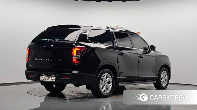 Ssangyong The New Rexton Sport 2021 Черный из Кореи