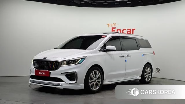 Kia The New Carnival 2018 Белый из Кореи