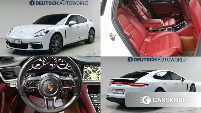 Porsche Panamera (971) 2018 Белый из Кореи
