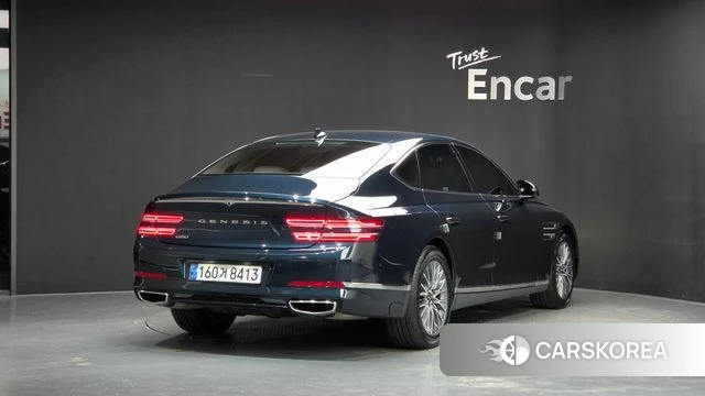 Genesis G80 (RG3) 2022 Синий из Кореи