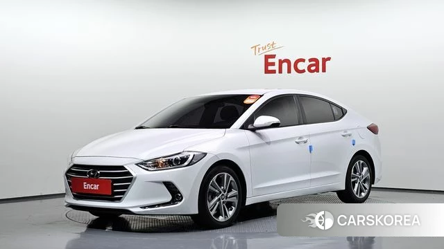 Hyundai Avante AD 2018 Белый из Кореи