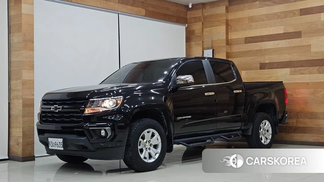 Chevrolet (GM Daewoo) Real New Colorado 2021 Черный из Кореи