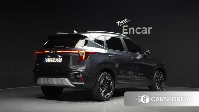Kia The New Seltos 2023 Серый из Кореи