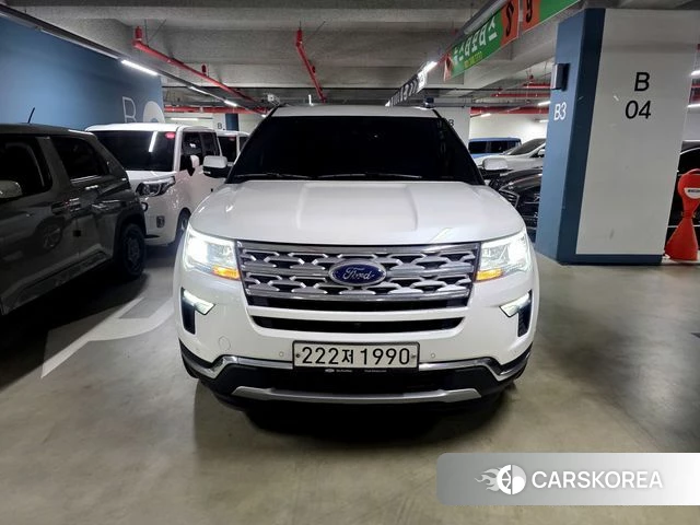 Ford Explorer 2019 Белый из Кореи