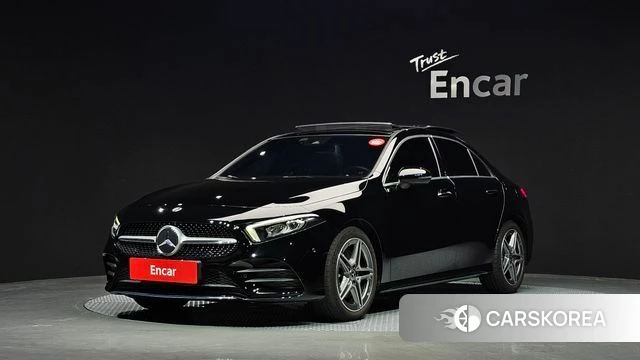 Mercedes-Benz A-Class W177 2021 Черный из Кореи