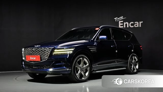 Genesis GV80 2022 Синий из Кореи