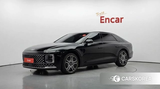 Hyundai Grandeur (GN7) 2023 Черный из Кореи
