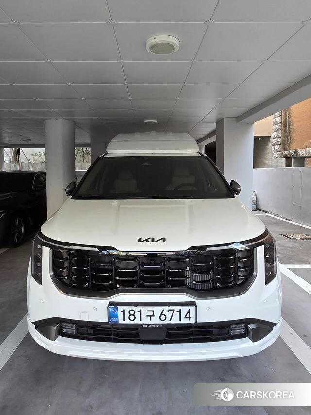 Kia The New Carnival 4th Generation 2026 Белый из Кореи