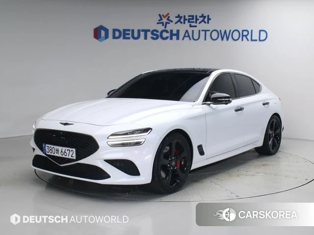 Genesis The New G70 2022 Белый из Кореи