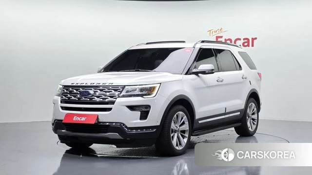 Ford Explorer 2018 Белый из Кореи