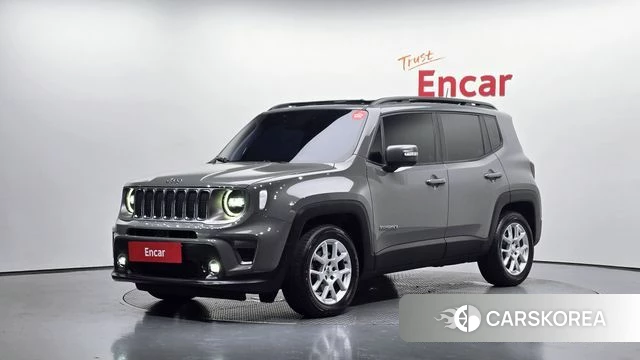 Jeep Renegade 2020 Серебристо-серый из Кореи