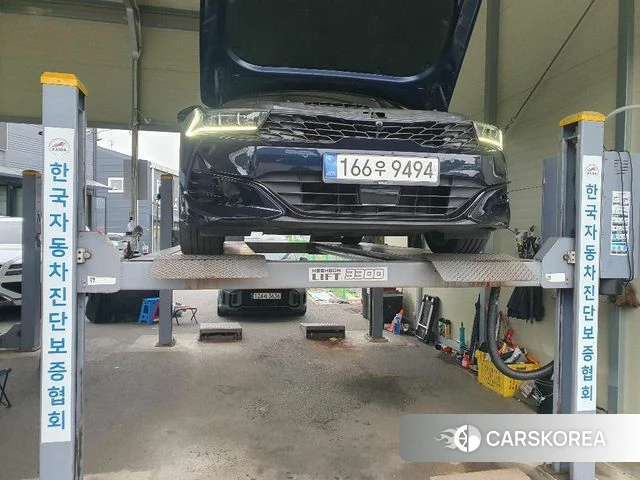 Kia K5 3rd generation 2022 Синий из Кореи