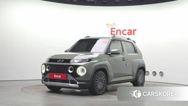 Hyundai Casper 2021 Темно-зеленый из Кореи