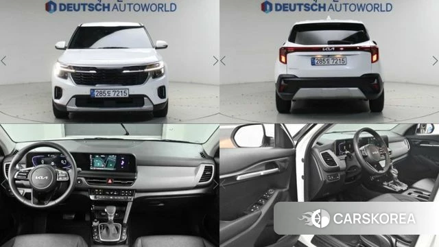 Kia The New Seltos 2025 Белый из Кореи